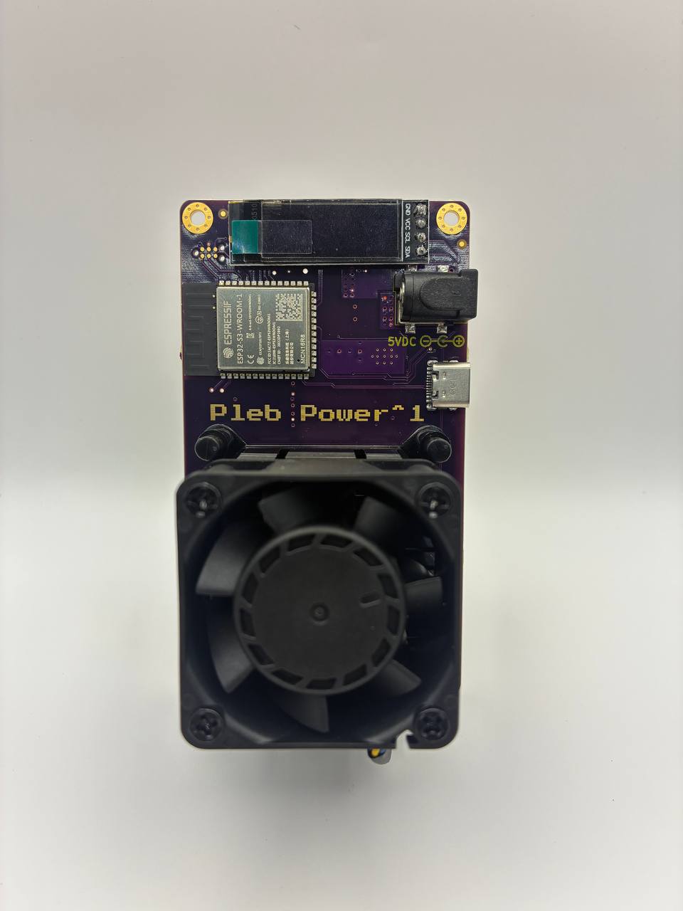 Bitaxe Gamma – Pleb Power^1 Edition - 1.2 TH/s Home Bitcoin Miner