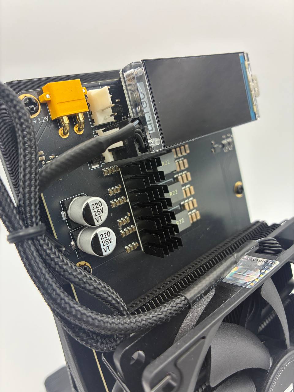 NerdQaxe++ Rev-6 Desktop Bitcoin Miner · Up to 6 TH/s · XT30 Power · Quiet, Refined Performance