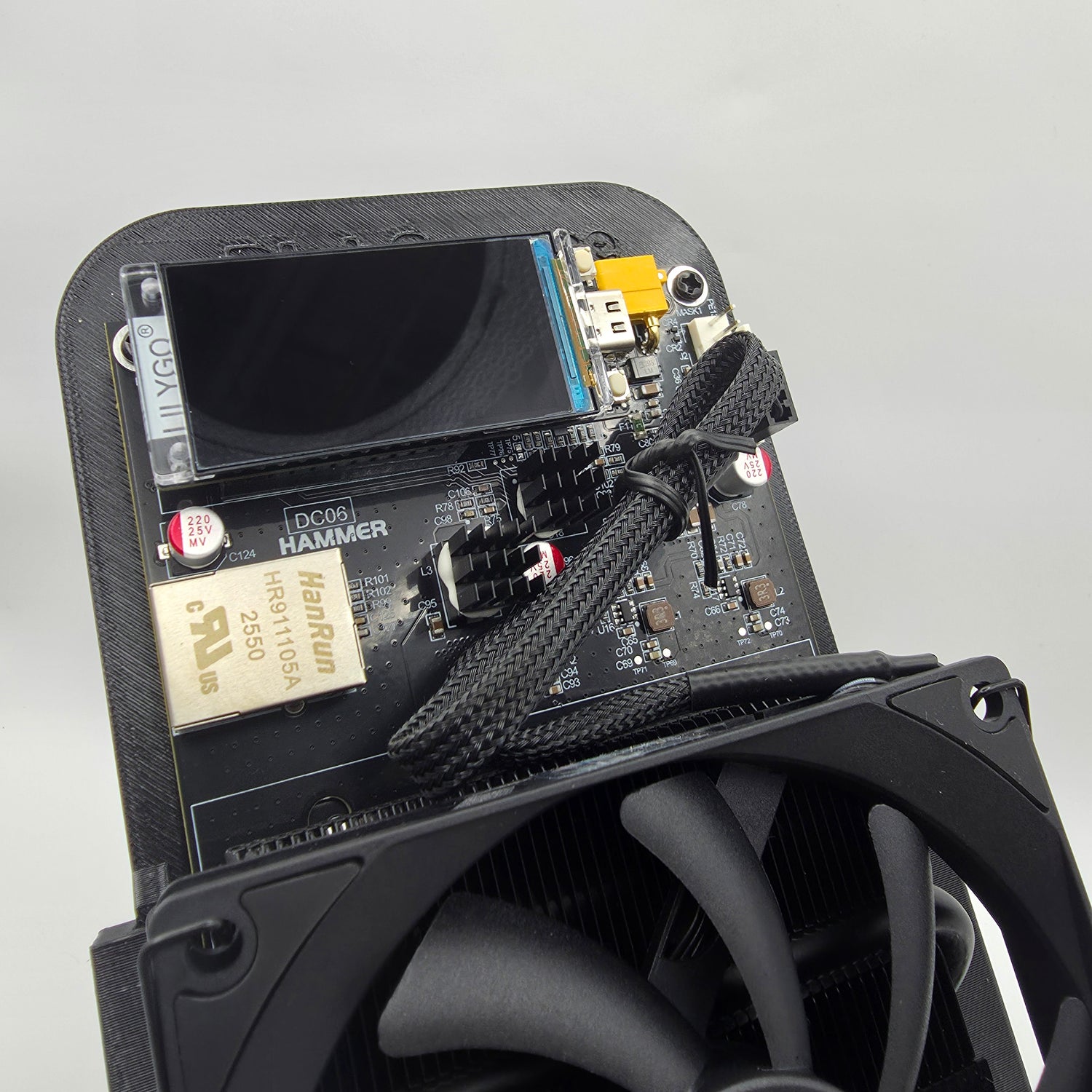 Plebsource Hammer DC06 SCRYPT Home Desktop Miner