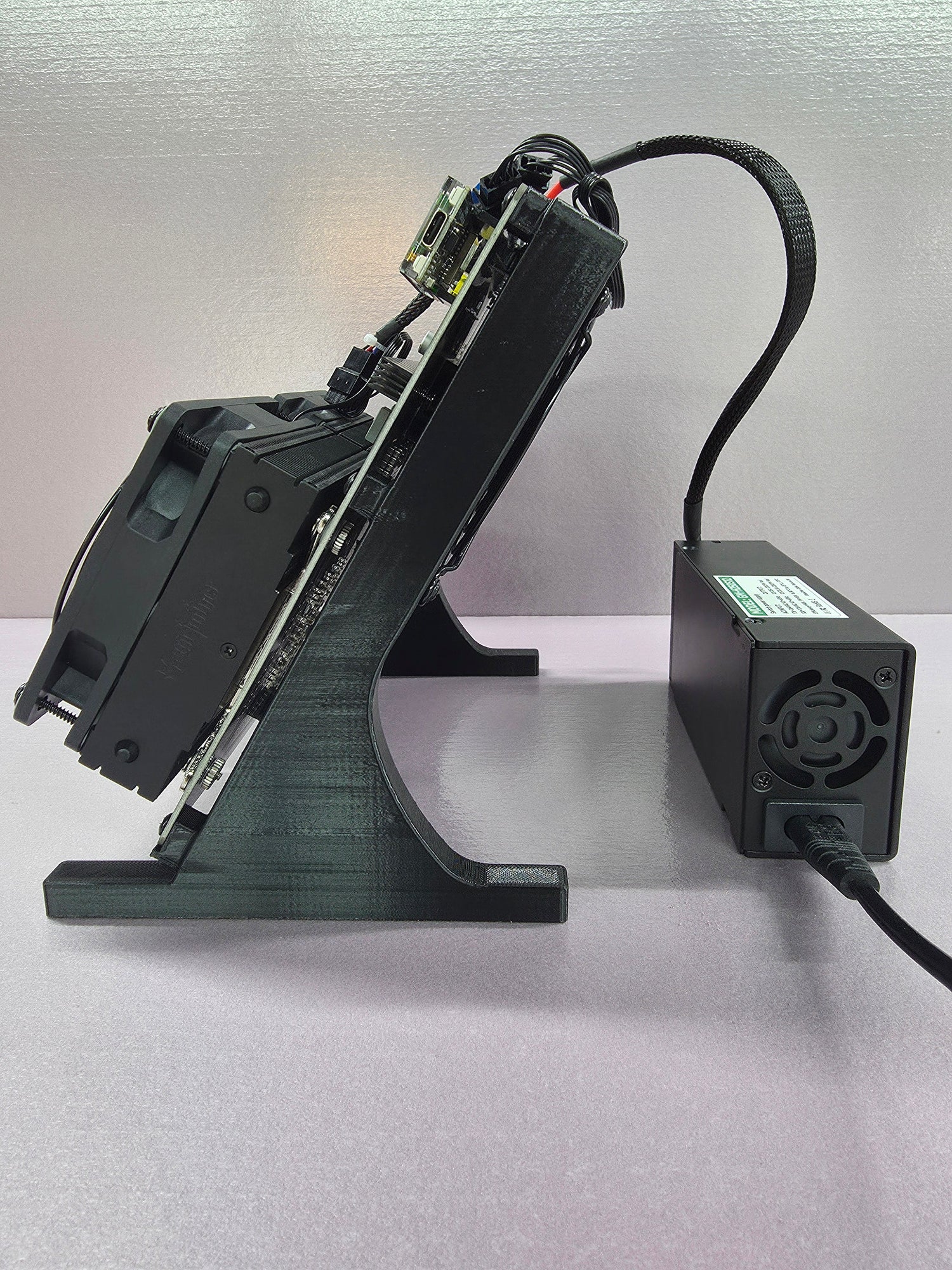 NerdOctaxe Titan Home Bitcoin Miner · 12 TH/s ·  — 8 × BM1370 · ~135-210W · Dual-Rear Fans · Silent, Efficient Power