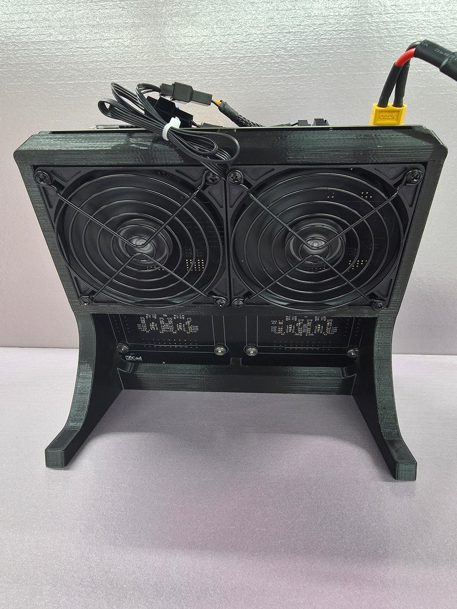NerdOctaxe Titan Home Bitcoin Miner · 12 TH/s ·  — 8 × BM1370 · ~135-210W · Dual-Rear Fans · Silent, Efficient Power